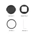 52mm UV Lens Filter for GoPro HERO12 Black or 11 Black Mini  or 11 Black or 10 Black  or 9 Black with Adapter Ring