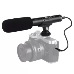Professional Interview Condenser Video Shotgun Microphone with Audio Cable for DSLR or DV Camcorder