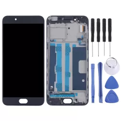 For OPPO R9s LCD Screen TFT and Touch Panel with Frame
