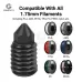 Hardened Steel Nozzle Compatible with A1 or A1 mini or P2S or H2D or H2C or H2S Internal Polishing Removable Nozzle 3D Printer Parts