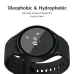 2 PCS For Samsung Galaxy Watch4 44mm ENKAY Hat-Prince 9H Curved Edge Tempered Glass Screen Protector Watch Film
