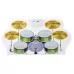 MD-1008 USB 2 MIDI Soft Roll-up Drum Kit