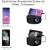 320 X 180P LED HD Mini Projector USB Powered Support Wired Connection Phone Screen