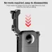 For Insta360 X3 PULUZ Metal Protective Cage Rig Housing Frame with Expand Cold Shoe Base or Tripod Adapter