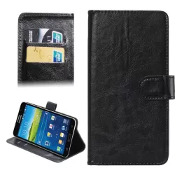 Universal Crazy Horse Texture 360 Degree Rotating Carry Case with Holder Card Slot for Galaxy Mega i9200