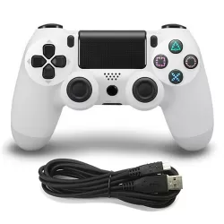 Wired Game Controller for Sony PS4 White