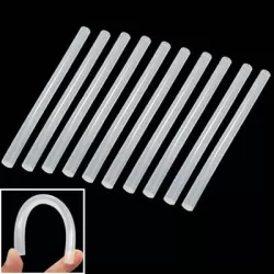 10x Practical Transparent White Hot Melt Glue Stick
