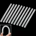 10x Practical Transparent White Hot Melt Glue Stick