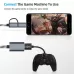 USB 3 Female to Micro USB and USB-C Type-C Male Charging Transmission OTG Nylon Braided Adapter Cable