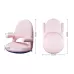 42-speed Adjustable Nursing Chair Folding Backrest Lumbar Support Gray