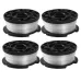 4 In 1 Nylon Grass Rope Mowing Line For BLACK and DECKER Lawn Mowers