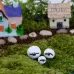 3 PCS Sheep Shape Sand Table Model Decoration Craft Landscape