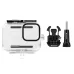 For GoPro HERO13 Black or 12 Black or 11 Black or 10 Black or 9 Black 60m Waterproof Housing Protective Case with Buckle Basic Mount Screw