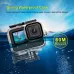 For GoPro HERO13 Black or 12 Black or 11 Black or 10 Black or 9 Black 60m Waterproof Housing Protective Case with Buckle Basic Mount Screw