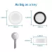 For Apple Watch Series Portable Smart Watch Magnetic Wireless Charger White