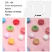 12cm Ring Light Desktop Tripod Selfie Stick Mount USB White Light LED Ring Selfie Beauty Vlogging Photography Video Lights Kits