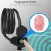 Waterproof Fingerprint Lock Steel Rope Anti-theft Electric Car Lock Bluetooth APP Electronic Lock