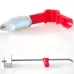 12 PCS Red ABS Display Hook / Security Lock Hook