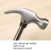 Mini Multi-Functional Hammer Hardware Tools Home Escape Claw Hammer Mini Version