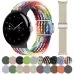 For Google Pixel Watch 4 or 3 or 2 or 1 41mm Nylon Loop Magnetic Buckle Watch Band