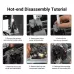 Heating Assembly Component Hotend Kit Replacement Parts Compatible with Flashforge AD5X 3D Printer