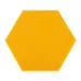 Polyester Fiber Wall Decoration Sound Insulation Cotton Sound Absorbing Board Orange Yellow
