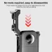 For Insta360 X3 PULUZ Metal Protective Cage Rig Housing Frame with Expand Cold Shoe Base or Tripod Adapter