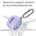 D10 For Samsung Galaxy Buds Live Buds Pro Buds 2 Shockproof Earphone Protective Cover Conjoined Switch Black