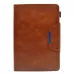 For 10 inch Suede Cross Texture Magnetic Clasp Leather Tablet Case