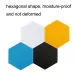 Polyester Fiber Wall Decoration Sound Insulation Cotton Sound Absorbing Board Snow White