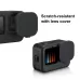 GoPro HERO12 Black 11 Black10 Black 9 Black Silicone Protective Case POM Side Interface Cover with Wrist Strap Lens Cover