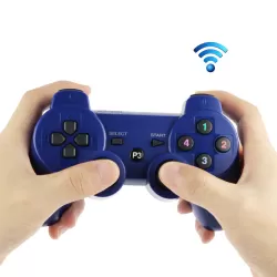 Double Shock III Wireless Controller Manette Sans Fil Double Shock III for Sony PS3 Has Vibration Action