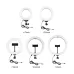 16cm USB 3 Modes Dimmable LED Ring Vlogging Photography Video Lights with Tripod Ball Head