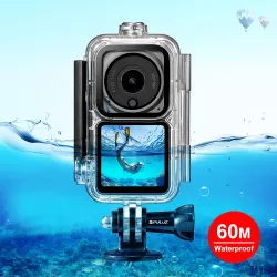 60m Waterproof Housing Diving Case for DJI Action 2 Camera Unit or Action 2 Power Combo or Action 2 Dual-Screen Combo