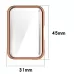 For Samsung Galaxy Fit 3 Full Coverage TPU Electroplated Watch Protective Case