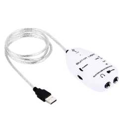 USB Interface Guitar Link Cable PC or MAC Recording