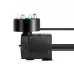 3W 4 Light Silent Aquarium Fish Tank Filtration Submersible Pump Fountain Water Pump EU Plug