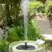 16cm Solar Water Fountain Pool Outdoor Bird Bath Solar Powered Fountain Floating Water
