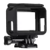ABS Plastic Housing Shell Frame Mount Protective Case Cage with Pedestal and Long Screw for GoPro HERO 2018 or 7 Black or 6 or 5