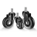 2 inch Furniture PU Universal Plug Caster Office Chair Mute Wheel