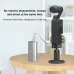 For DJI OSMO Pocket 4 or 3 PULUZ USB-C Type-C Dock Desktop Charging Base Aluminum Alloy Bracket