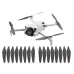 For DJI Mini 4 Pro 2pairs Drone Propeller Blades 6030F Props Replacement Parts