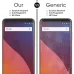 For Wiko View 9H Surface Hardness  Curved Edge Tempered Glass Front Screen Protector