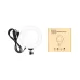 16cm USB 3 Modes Dimmable LED Ring Vlogging Photography Video Lights with Tripod Ball Head
