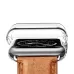 For Apple Watch Series 6 or 5 or 4 Watch SE 40mm Full Coverage PC Case Transparent