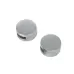 10 PCS Circular Glass Mirror Holder Buckle Fixing Accessories with Screw or Rubber Plug