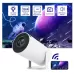 Smart Projector Android 11 System 120 Lumen Portable Projector US Plug
