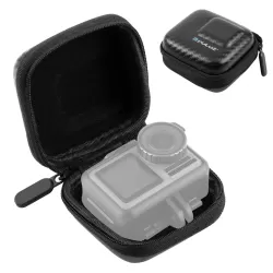Mini Portable Carbon Fiber Storage Bag for GoPro HERO13 Black or12 Black or 11 Black or10 Black or 9 Black and other Similar Size Cameras