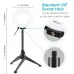 12cm Ring Light Desktop Tripod Selfie Stick Mount USB White Light LED Ring Selfie Beauty Vlogging Photography Video Lights Kits