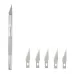 Metal Carving Knife Professional Mobile Phone Repair Tool with 6 Blades